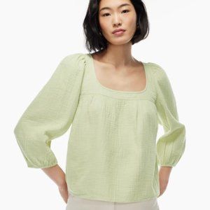 Aritzia Wilfred Kingdom Blouse - Size S WHITE